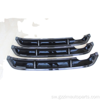Vifaa vya gari nyuma ya bumper diffuser kwa gofu 7